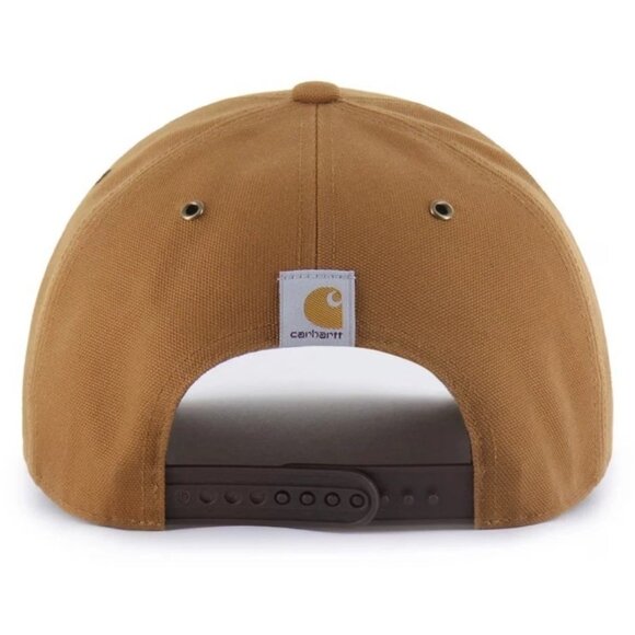 San Diego Padres Carhartt x '47 Hitch Adjustable Snapback Hat Cap Men's Brown - Picture 3 of 7